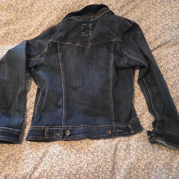 Lee Dark Blue Women's Jean Jacket - Picture 2 of 3